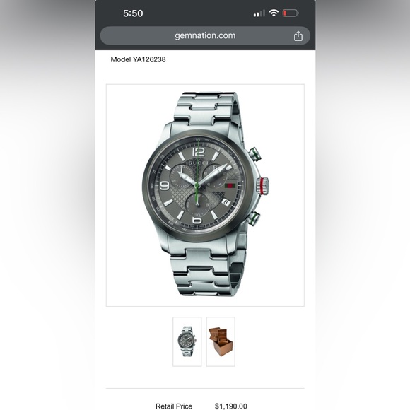 Gucci
G-Timeless Men's Watch - Picture 5 of 5